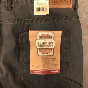 NWT CE Schmidt men’s canvas utility pants